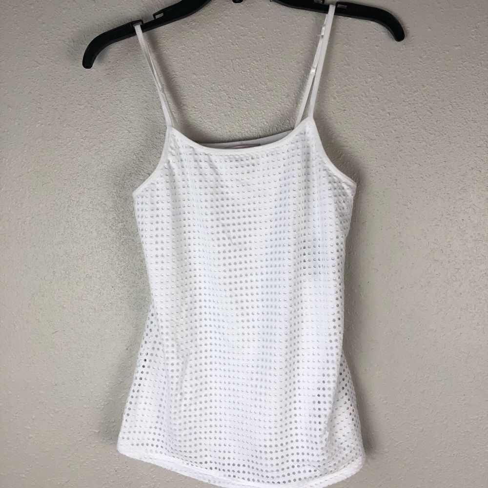 NWT JW Styles White Tank Top Size Large